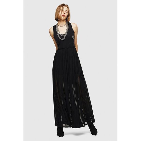 Diesel Women's Dress In Black - Picture 3 of 8